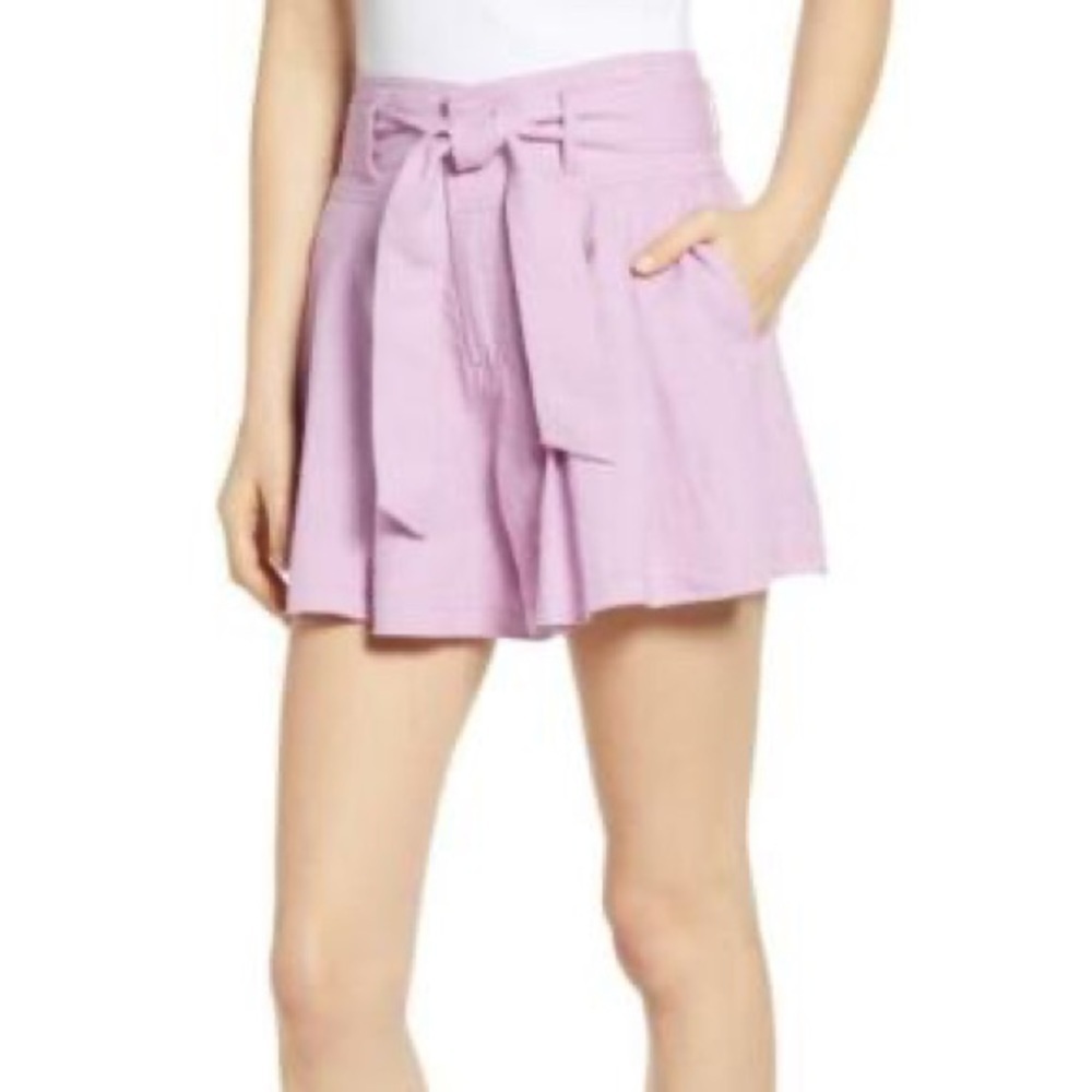 BP Linen Tie Waist Shorts